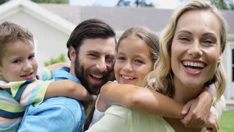 Happy-family-enjoying-together