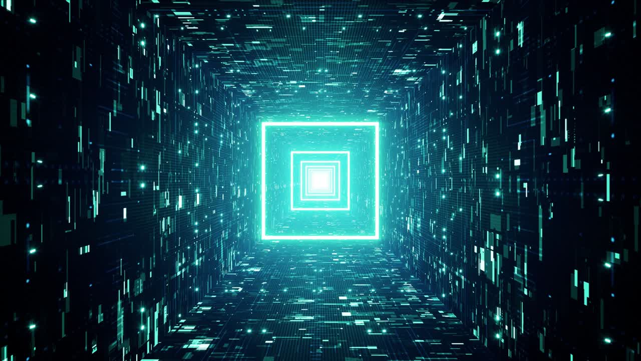 Square Light in the Cyber Technology Tunnel