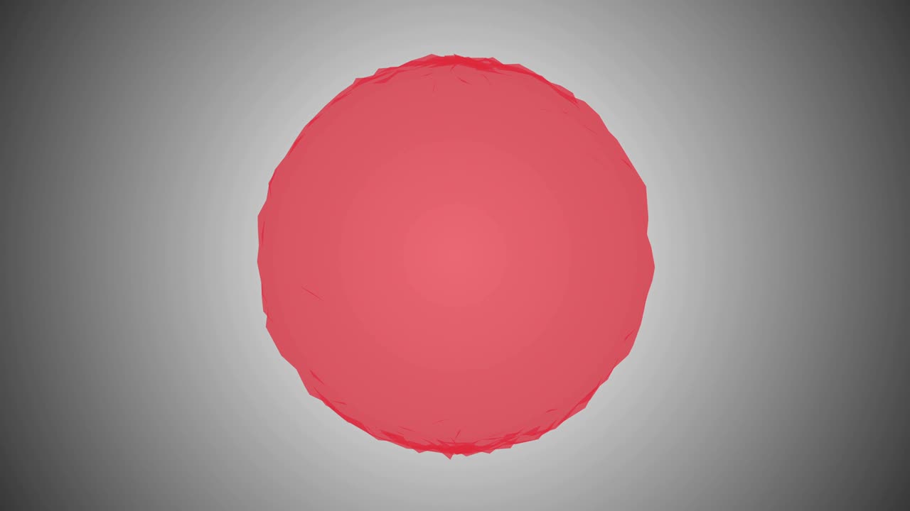 추상 3d 공 구 모션 배경 빨간색 회색