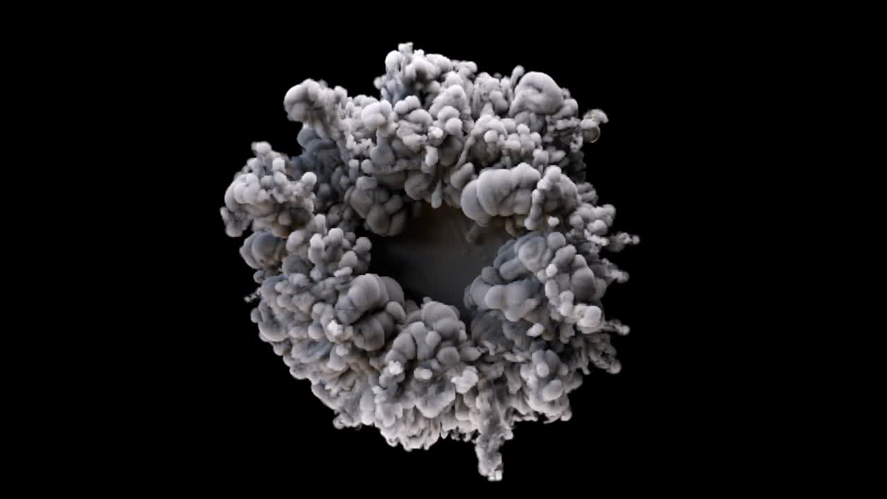Ring of detonating shock wave