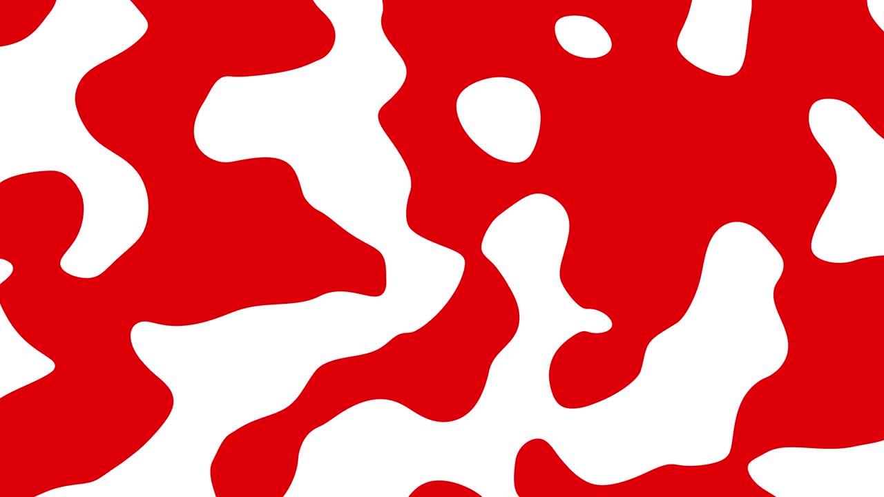 색 배경에서 변하는 은 모양의 추상적인 애니메이션. 질없는 루프 애니메이션 배경, 벽지.