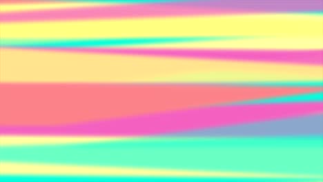 animación de video de rayas abstractas de neón holográfico