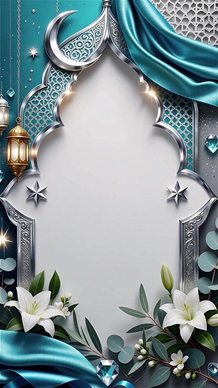 Compleanno del Profeta Maometto Mawlid al-Nabi Sfondo Islamico