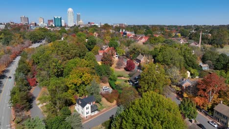 old salem in autumn