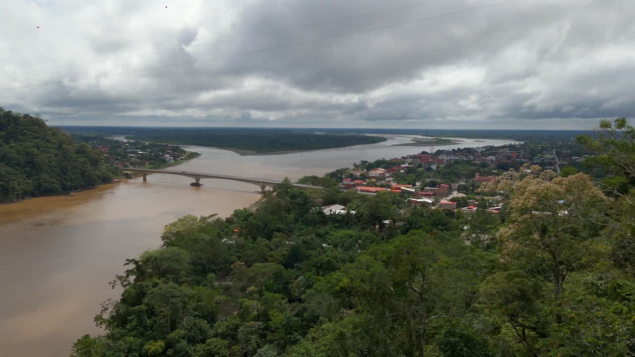 Rurrenabaque Bolivia Alto Beni river South America nature aerial drone landscape
