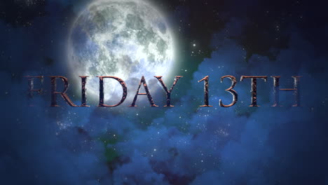 bewitching moonlight:  friday 13ths silvered revelation