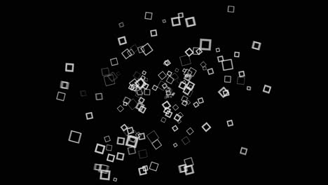 explosión abstracta de cuadrados