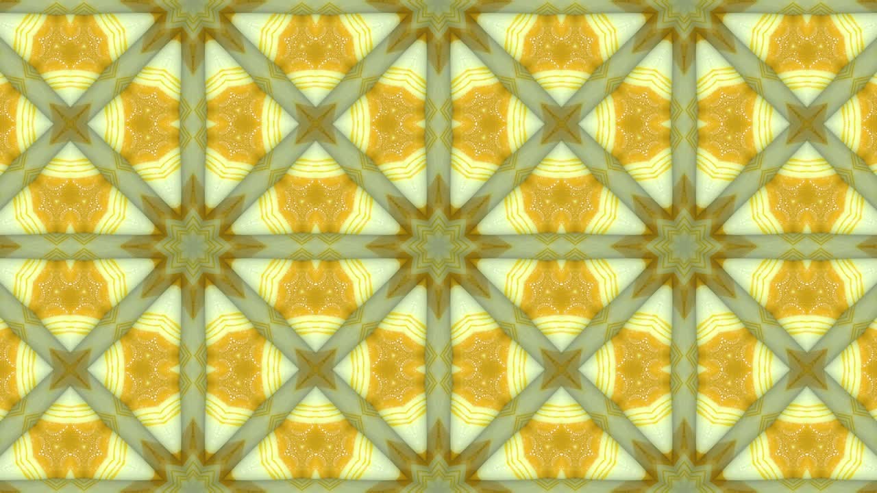 3d 루프 추상화 장식 배경, 몽환적인 줄무 칼레도스코프