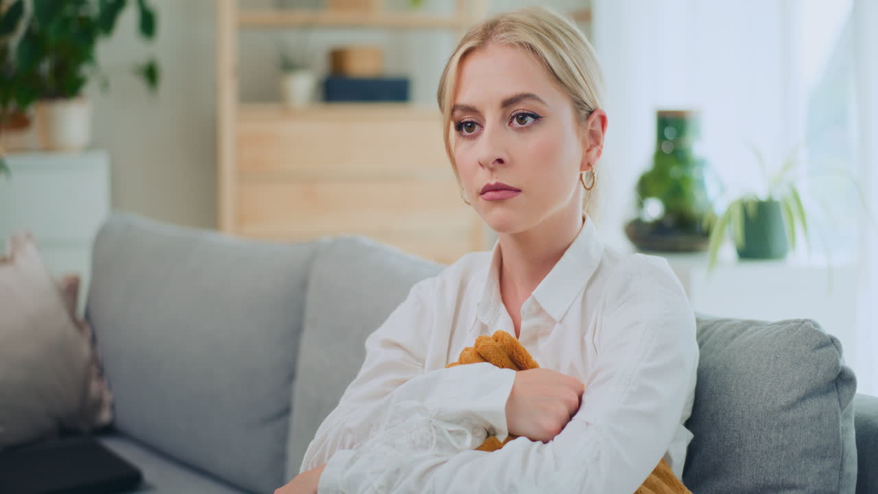 retrato de una chica emocionalmente inestable