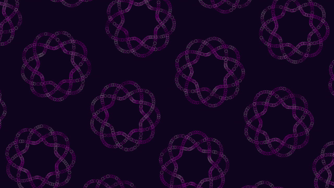 Stylish blue and black intertwined lines pattern