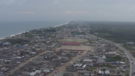 coastal town nigeria drone 04