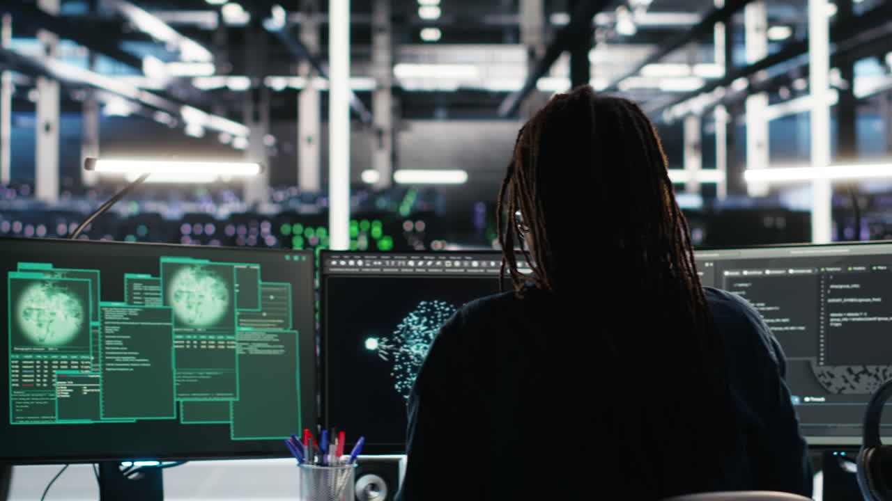 Panicked engineer in AI server facility reacts to hacking incident