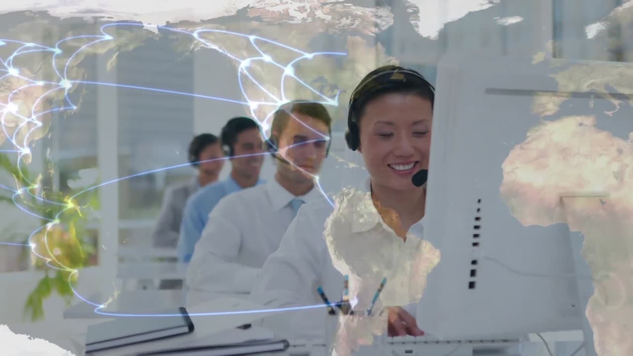 아시아 콜센터 에이전트