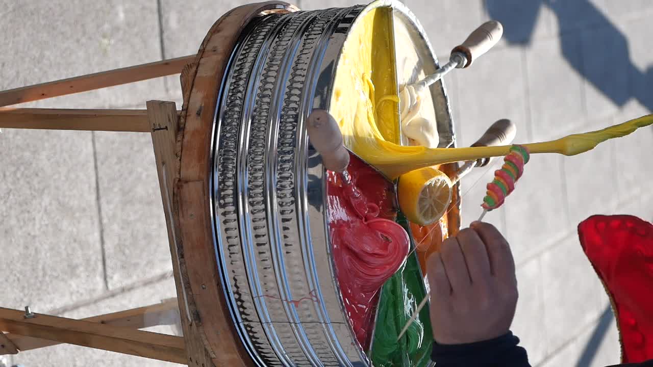 Colorful Turkish Delight Cart