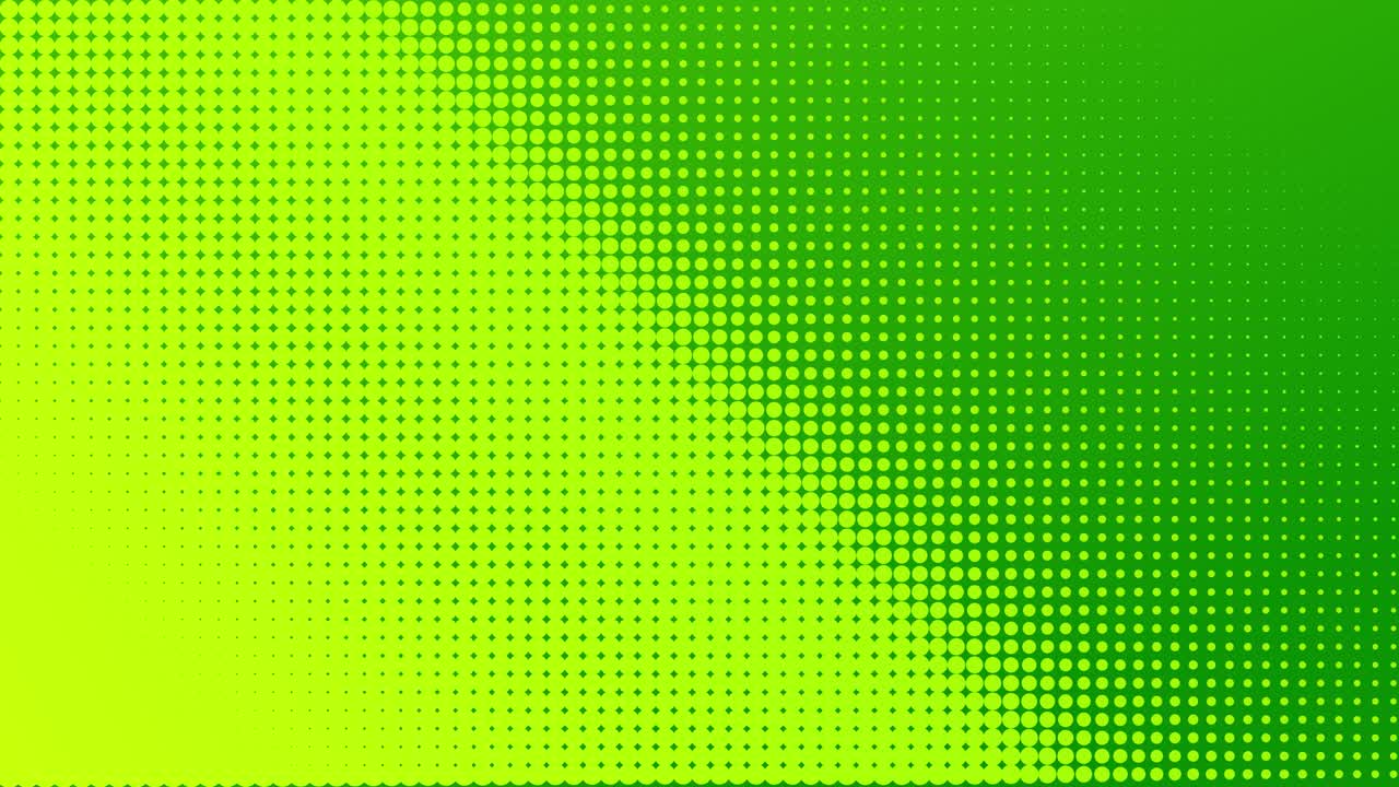 Animated halftone dots background