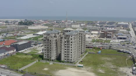 cidade costeira nigéria drone 03