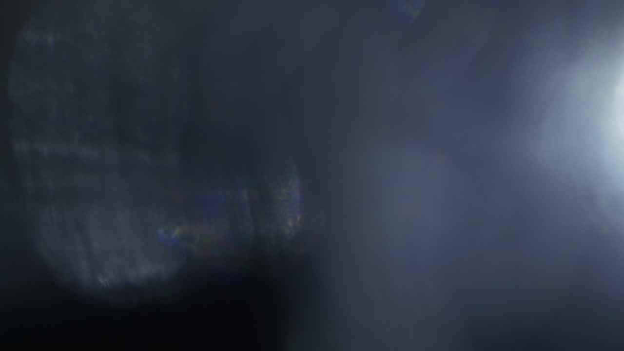 Bewegende Cinematische Lichtlek en Lensflare Overlay