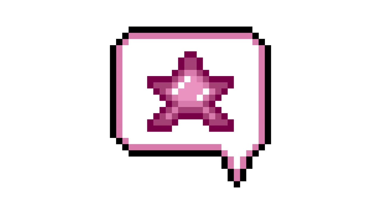 Animazione di icone pop-up Pixel Art con stella nel fumetto (1).mov