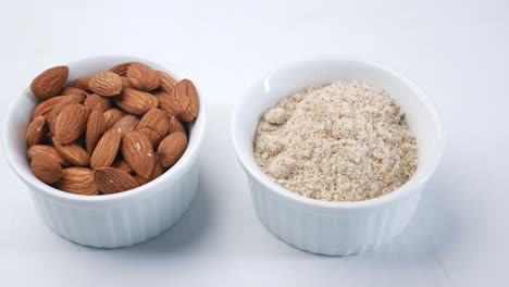 Almond-powder-and-almond-in-a-jar-on-table