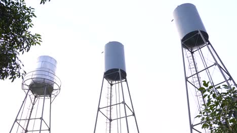 metal water cistern. water tanks