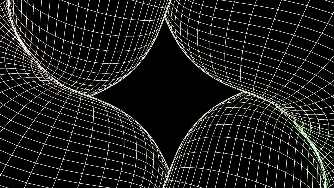 diseño geométrico de marco de alambre abstracto