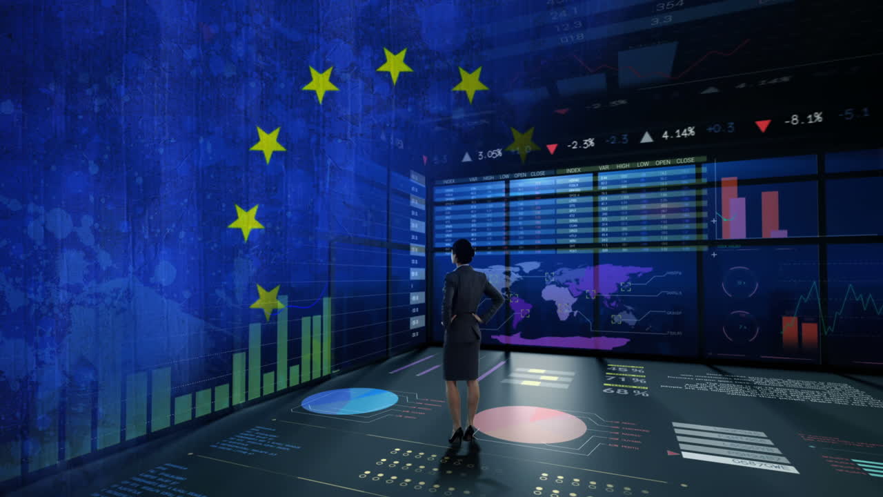 사업가 여성 비디오