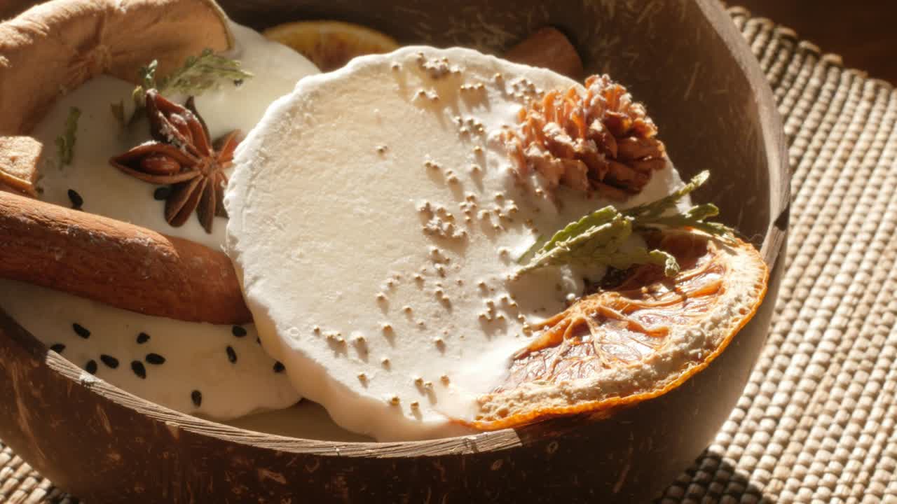 decorativos, jabones navideños que se giran, que giran