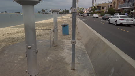 Beach-showers-near-suburban-neighborhood