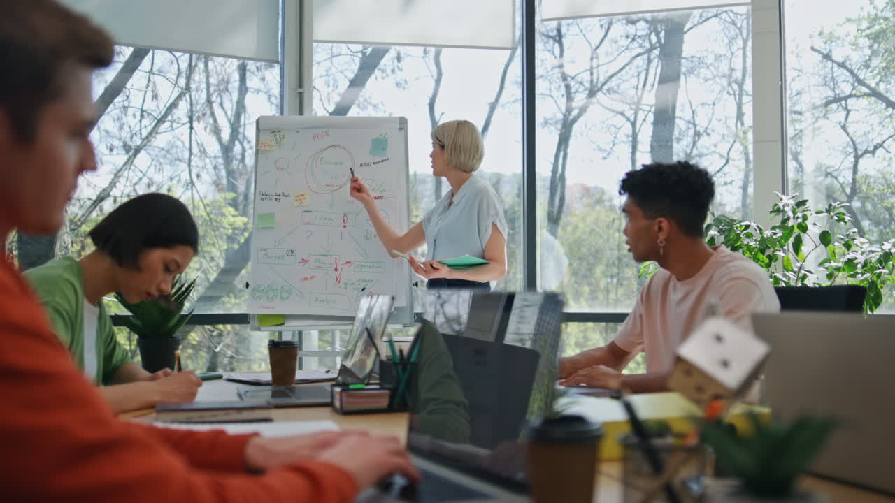 스마트 스피커 프레젠테이션 전략 동료 회의실 스타트업 동료