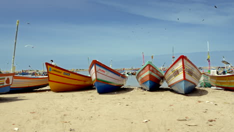 puerto de pesca en kerala, la india