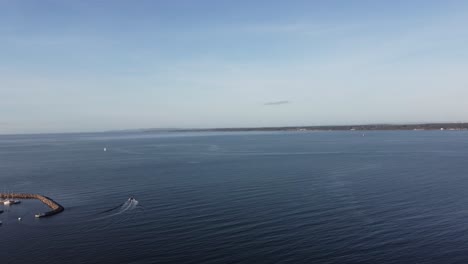 Blick-Auf-Die-Nordsee-In-Helsingør,-Dänemark