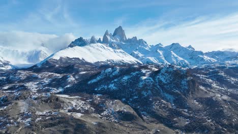 fitz roy en el chalten en santa cruz argentina