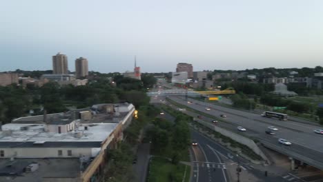 st marys chatedral in minneapolis downtown aerial view