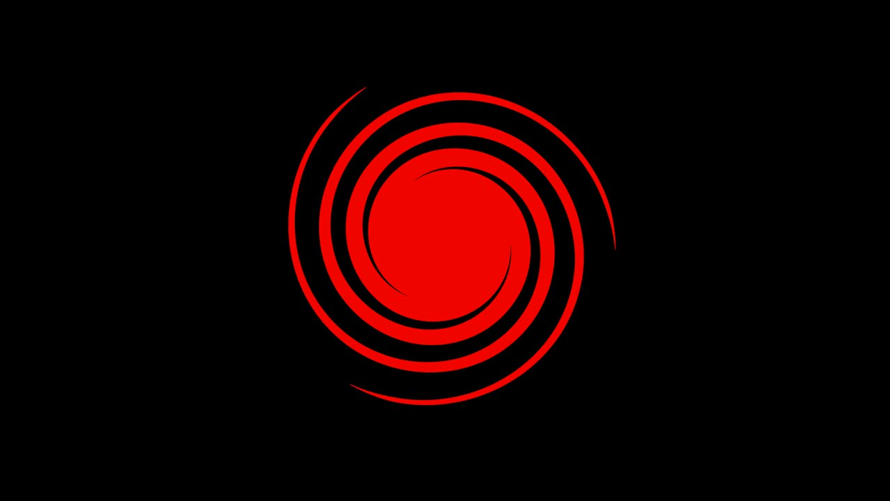 modelo de video 4k con efecto estroboscópico e hipnótico, en formato de video 16: 9.