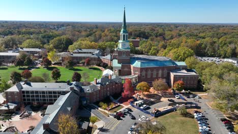 wait chapel on wake forest university campus