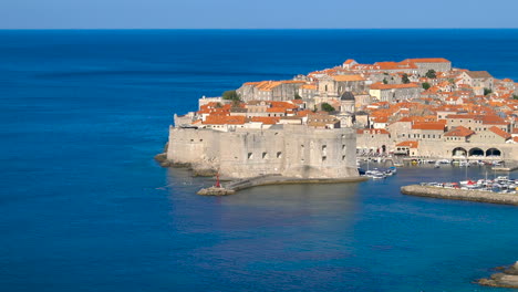 Casco-Antiguo-De-Dubrovnik,-Dalmacia,-Croacia