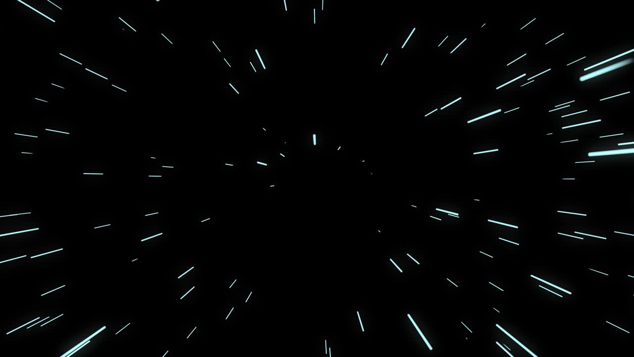 Through space in a interstellar travel entering in light speed phase