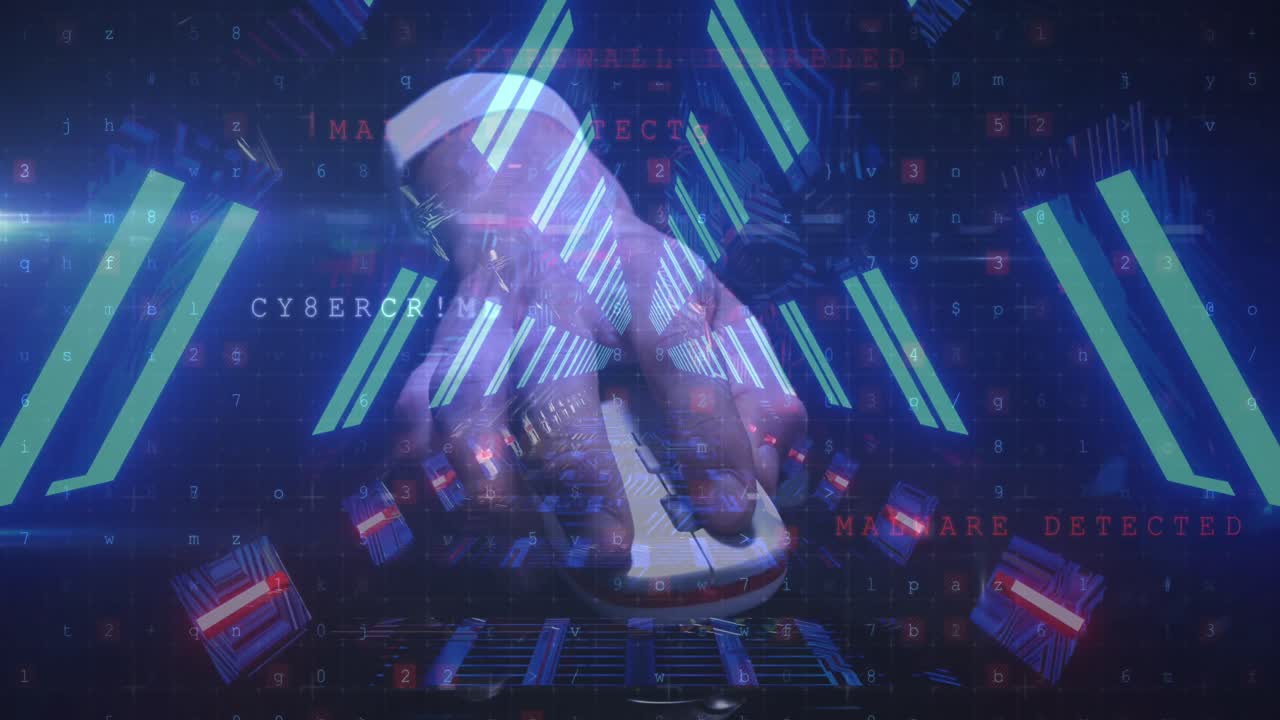 컴퓨터 마우스를 사용하는 사람에 대한 사이버 보안 데이터 처리에 대한 반 ⁇ 이는 터널