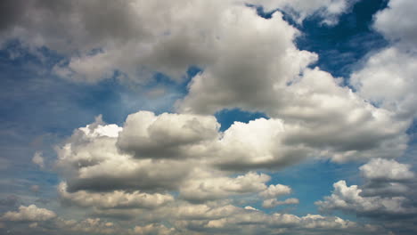 time lapse of dramatic build up of tropical monsoon cloudy sky