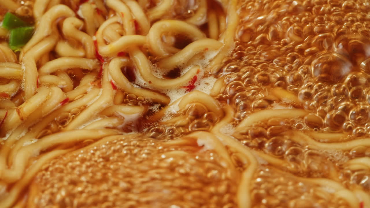 Boiling Ramen Noodles