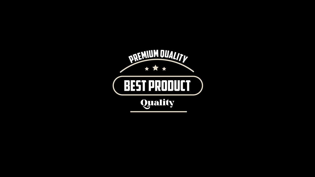 프리미엄 품질 최고의 제품 단어 애니메이션 모션 그래픽 비디오와 알파 채널, 투명한 배경 사용 웹 사이트 배너, 쿠폰, 판매 홍보, 광고, 마케팅 4k 영상