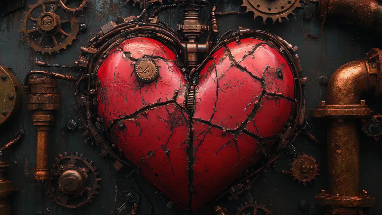 Cuore meccanico Steampunk