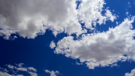 curtain with white clouds on the blue sky opening on green screen. 3d animation. 4k.