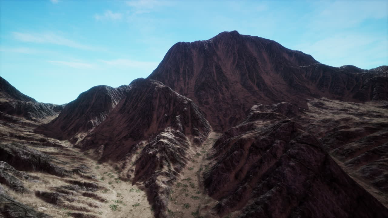 paisaje montañoso a gran altitud