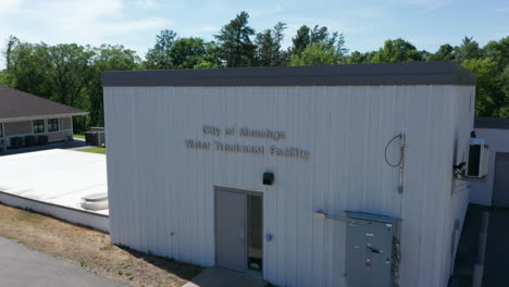 water treatment facility in the city of menahga