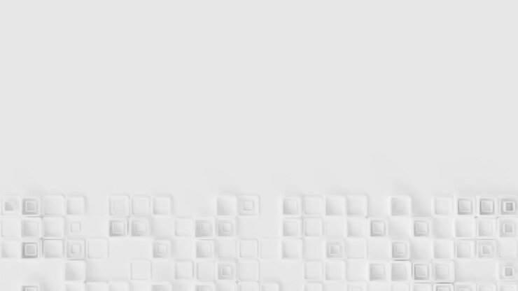 Abstract White Square Pattern Background