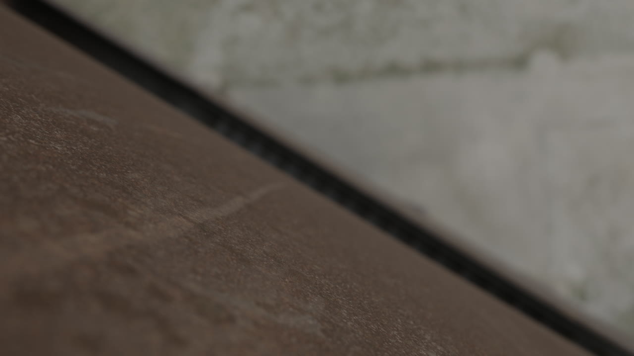 Abstract, geometric steel stairway construct