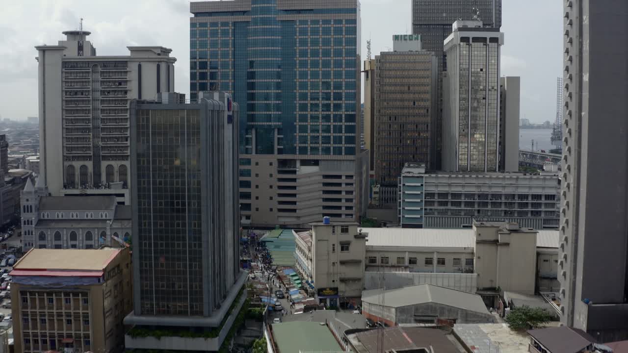 도시 고층 라고스 드론 04