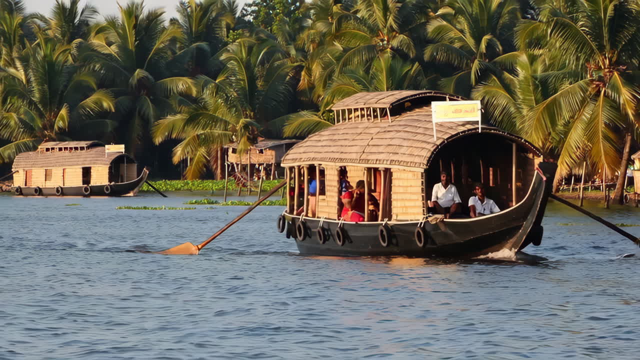 Houseboat Ride in Kerala Backwaters
