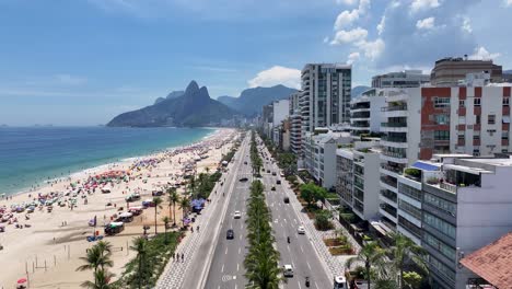 playa de ipanema en río de janeiro brasil